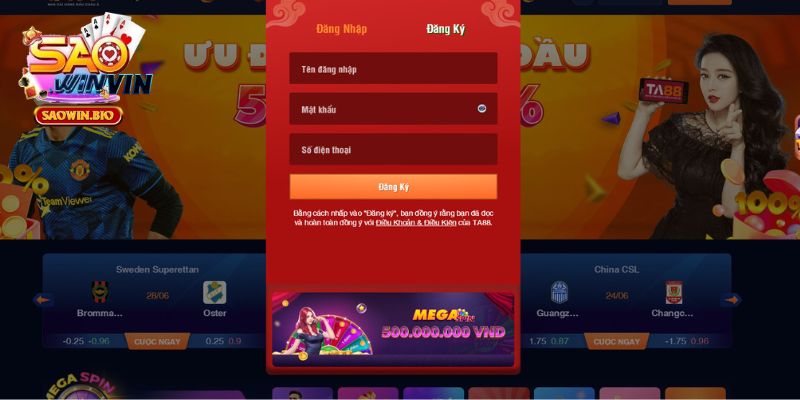 Thực hiện theo hướng dẫn đăng ký