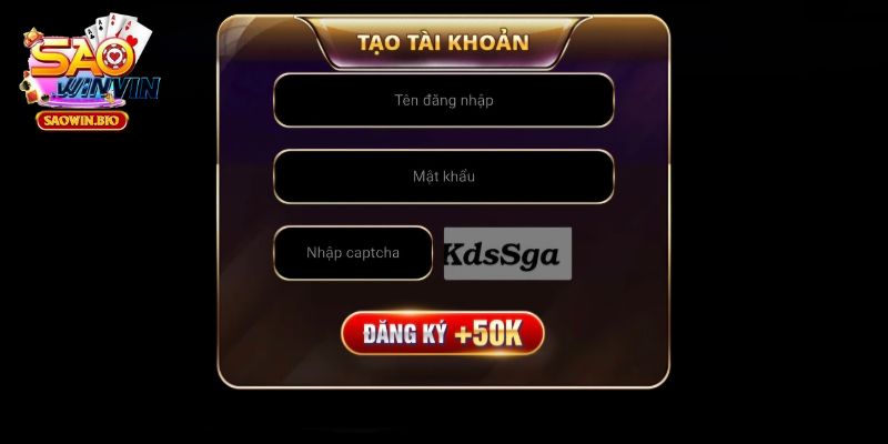 Hướng dẫn 4 bước đăng ký SAOWIN